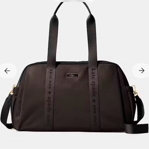 Kate Spade Brown Travel Tote Bag